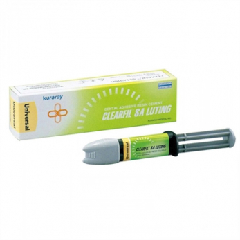 Clearfil Sa Luting цемент самоадгезивный двойного отверждения, цвет White, паста A 4,4 г, паста B 4,0 г