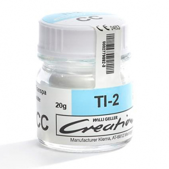 Creation CC Transpa Tl2 White эффект-эмаль прозрачная, оттенок белый, 20 г