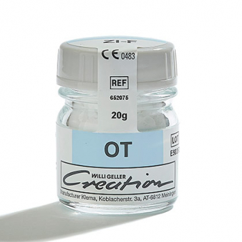 Creation ZI-F Transpa OTopal опалесцентная масса, прозрачная, 20 г