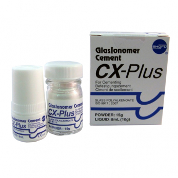 CX-Plus Mini Set цемент для фиксации, рентгеноконтрастный, порошок 15 г, жидкость 8 мл