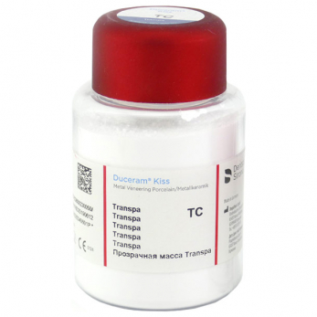 Duceram Kiss Transpa Clear TC прозрачная масса, 75 г