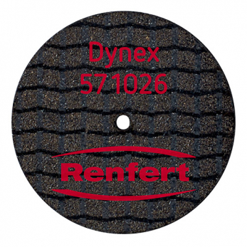 Dynex диски отрезные, армированные стекловолокном, для резки и шлифовки сплавов, 26 мм x 1,0 мм, 20 шт.