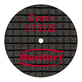 Dynex диски отрезные, армированные стекловолокном, для металлов, 22 мм x 0,3 мм, 20 шт.