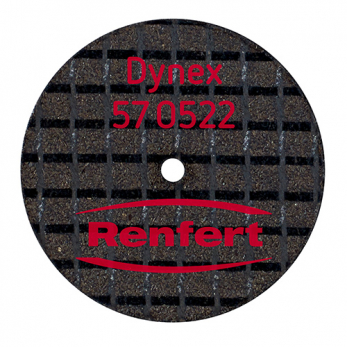 Dynex диски отрезные, армированные стекловолокном, для резки и шлифовки сплавов, 22 мм x 0,5 мм, 20 шт.