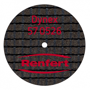 Dynex диски отрезные, армированные стекловолокном, для резки и шлифовки сплавов, 26 мм x 0,5 мм, 20 шт.