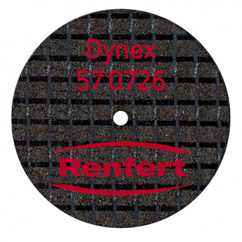 Dynex диски отрезные, армированные стекловолокном, для резки и шлифовки сплавов, 26 мм x 0,7 мм, 20 шт.
