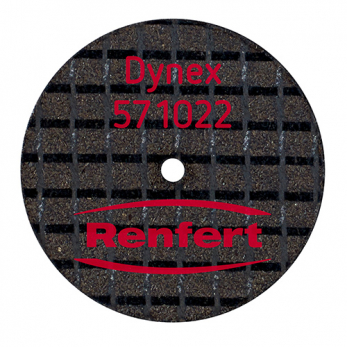 Dynex диски отрезные, армированные стекловолокном, для резки и шлифовки сплавов 22 мм x 1 мм, 25 шт.