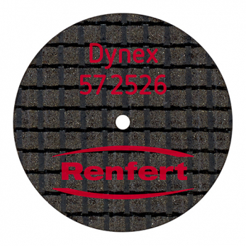 Dynex диски отрезные, армированные стекловолокном для резки и шлифовки сплавов, 26 мм x 0,25 мм, 20 шт.