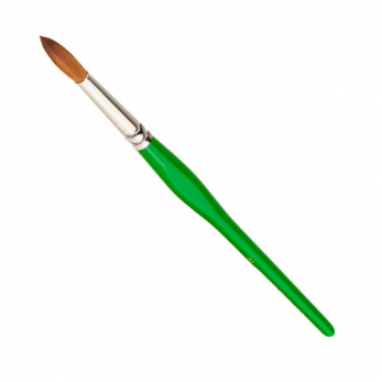 Кисть Kolinsky Brush #12 с натуральным ворсом, размер 12, 1 шт.