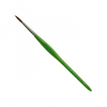 Кисть Kolinsky Brush #6 с натуральным ворсом, размер 6, 1 шт.