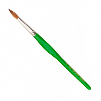 Кисть Kolinsky Brush #8 с натуральным ворсом, размер 8, 1 шт.