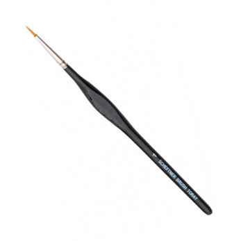 Кисть Toray Brush #1 с синтетическим ворсом, размер 1, 1 шт.