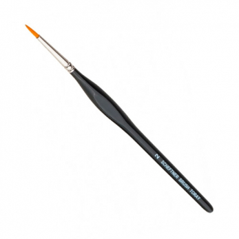 Кисть Toray Brush #2 с синтетическим ворсом, размер 2, 1 шт.