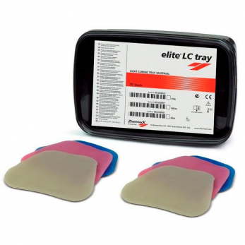 Elite LC Tray пластины для изготовления индивидуальных ложек, цвет белый, 50 шт.