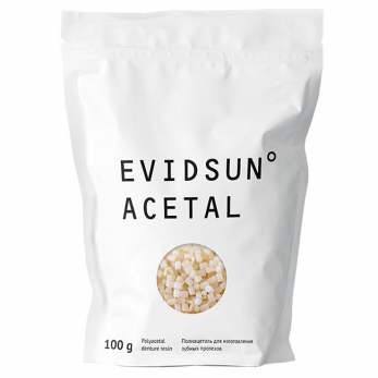Evidsun Acetal материал полимерный базисный, цвет F1, 100 г