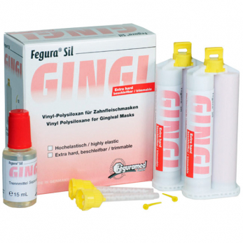 Fegura Sil Gingi extra hard силикон для изготовления десневых масок, набор