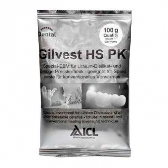 Gilvest HS PK паковочная масса, порошок, 5 кг (100 г x 50 шт.)