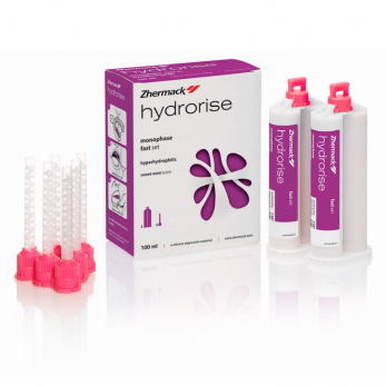 Hydrorise Monophase Fast Set А-силикон средней вязкости, 2x50 мл
