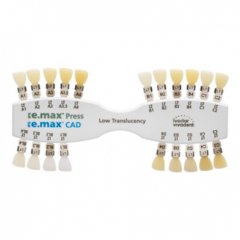 IPS e.max Press/CAD LT Shade Guide расцветка