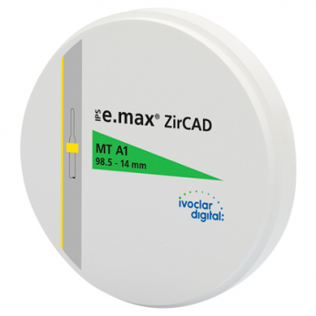 Циркониевые диски IPS e.max ZirCAD MT, 98,5 x 14 мм, цвет D2