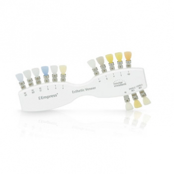 IPS Empress Esthetic Veneer Material Shade Guide расцветка