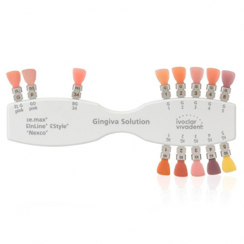IPS Style Ceram Shade Guide Gingiva Solution расцветка, 1 шт.