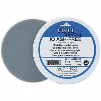 IQ Ash-free воск моделировочный, серый, 45 г