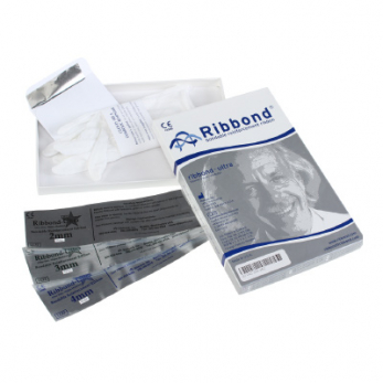 Лента для шинирования Ribbond Ultra, длина 22 см, ширина 2 мм, толщина 0,12 мм, без ножниц, 1 шт.