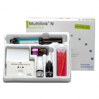Multilink N System Pack Transparent универсальный самотвердеющий фиксирующий композит, набор