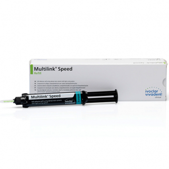 Multilink Speed Refill Transparent, самотвердеющий композитный цемент, цвет прозрачный, 6 г