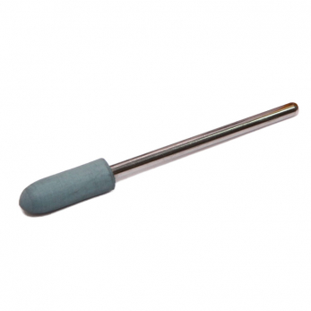New Silicone Points F13 полир силиконовый для предварительной обработки сплавов и пластмасс, форма цилиндр закругленный, 1 шт.