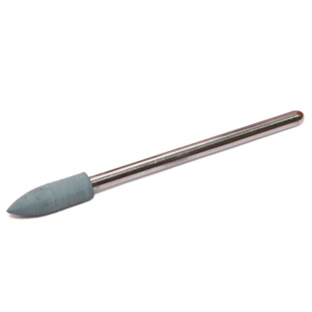 New Silicone Points F13S полир силиконовый для предварительной обработки сплавов и пластмасс, форма цилиндр заостренный, 12 шт.