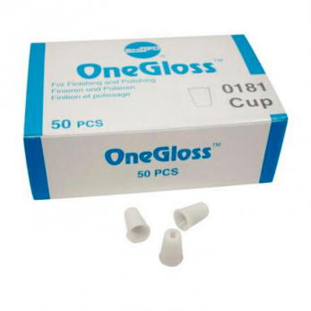 OneGloss полиры для композитов и эмали, форма чаша, 50 шт.