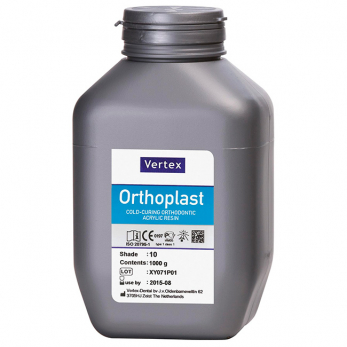 Vertex Orthoplast (Вертекс Ортопласт) пластмасса, цвет №22 прозрачный, порошок, 1 кг