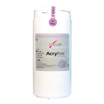 Perflex Acryfree термопластичный материал, цвет светло-розовый, 1 кг