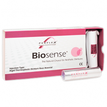 Perflex Biosense Medium термопластичный материал, цвет фиолетово-розовый, в гильзах 25 мм/73 мм, 6 шт.