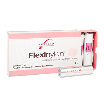 Perflex Flexinylon Large термопластичный материал, цвет розовый, в гильзах 28 мм/84 мм, 6 шт.