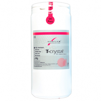 Perflex T-Crystal термопластичный материал, цвет прозрачный, 1 кг