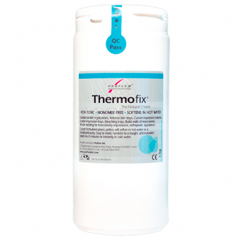 Perflex Thermofix термопластичный материал, цвет розовый, 1 кг