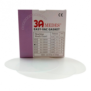 EV Gasket Bleaching GB060 пластины для кап 1,5 мм, круглые, мягкие, 15 шт.