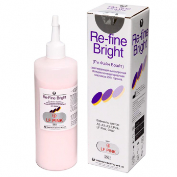 Re-Fine Bright пластмасса самотвердеющая быстрой полимеризации, цвет Clear (прозрачный), 250 г