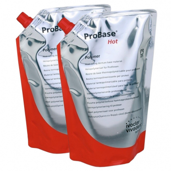 ProBase Hot Polymer пластмасса, цвет Pink-V, 2x500 г