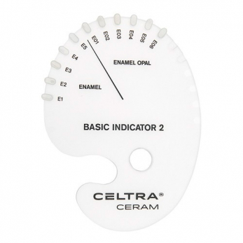 Celtra Ceram шкала цветов Shade Indicator Basic Indicator 2