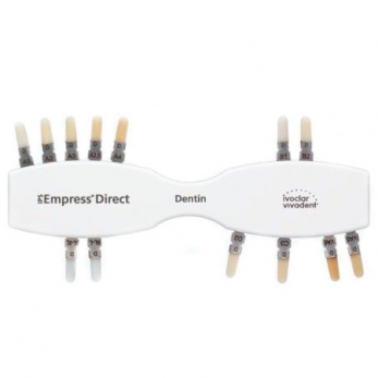 Расцветка IPS Empress Direct Shade Guide Dentin