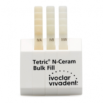 Расцветка Tetric N-Ceram Bulk Fill Shade Guide