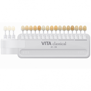 Расцветка VITA Classical A1-D4 с Bleached Shades