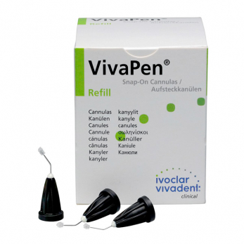 Refill VivaPen snap-on cannulas канюли, 100 шт.