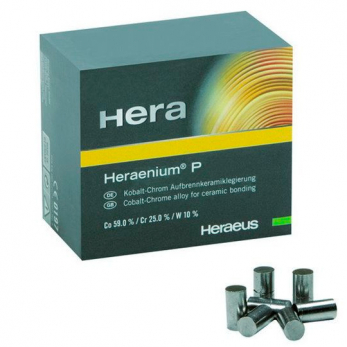 Heraenium P сплав кобальт-хром-молибденовый, для коронок и мостов, 1 кг