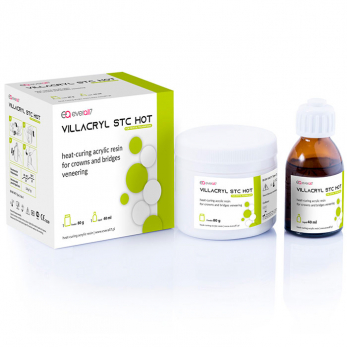 Villacryl STC Hot (Виллакрил STC Hot) пластмасса, цвет C2, 80 г + 40 мл