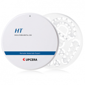 Upcera HT White циркониевые диски, 98 x 10 мм, цвет белый